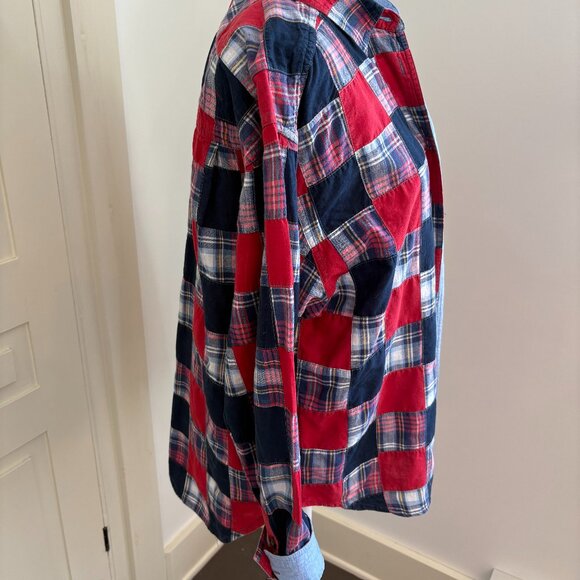 Rare Vintage Cotton Patchwork Blouse by Liz Sport - Picture 6 of 11